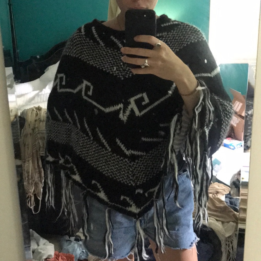 Urban outfitters poncho